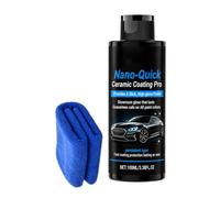 Nano Ceramic Coating - 100ml High Gloss Dust-Proof,Automobiles Quick Effect Coating Agent | for Automotive Truck Sedan SUV Vehicle Road Trip Daily Commute