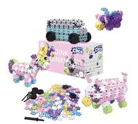 Nano Clics Fantasy Builders 250, construction toys for children ages 8 and up, creative educational toys in a 250 piece set, building blocks for girls and boys, durable toys