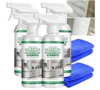 Nano Coating Agent Spray for Stone & Tilefurniture, Marble, Quartz, Granite Cleaner & Polish, Ceramic Sealer for Countertops, Kitchen, Bathroom, Stain Repellent & Glossy Restorer (4PCS)