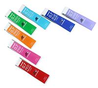 Nano Dia Uni Mechanical Pencil Leads 0.7mm, 7 Colors, 20 leads 7-packs (Total 140 Leads),MIYABI eraser set(uni07-7colors/MIYABI Blue)