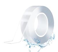 Nano Double Sided Tape, Multi-Function Transparent Adhesive Tape, Reusable Washable Transparent Thin Nano Tape, for Photo Collars and Posters, Fixing Carpets, Paste Items