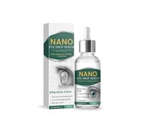 Nano Eye Drop Serum, Soothing Moisturiser for Tired Eyes & Dryness Relief, Cooling Plant-Based Formula with Sodium Hyaluronate for Office, Driving & Study, Gentle Daily Eye Care, 15ml