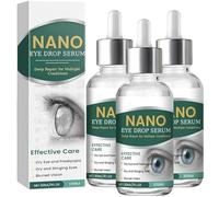 Nano Eye Drops Serum, Presbyopia Eyes Drop, Brightening Eye Drops, Relieve Eyes Fatigue, for EyesCare, Gentle and Effective, 30ml/Box (3)