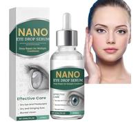 Nano Eye Drops Serum,Relieve Eyes Fatigue & Dryness,Itchy Eye Drops,Artificial Tears for Dry Eye,Brightening & Soothing E/ye Dr/ops,Hydrating & Moisturising Dr/ops for Tired Eyes,Preservative Free