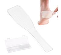 Nano-Glass Foot File，2 Files in 1 Callus Remover with Rough & Smooth Sides for Dry & Wet Feet Professional Pedicure Tool with A Storage Box for Dead Skin Removal Cracking Soft Smooth Heel