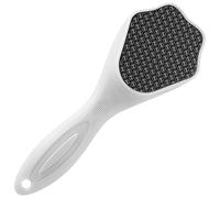 Nano Glass Foot File - Cute Cat Claw Pedicure Callus Remover, Gentle Dead Skin Exfoliator with Ergonomic Handle (White)