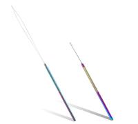 Nano Hair Extensions Tools, Hair Extension Hook and Loop Threader Extending Hair Professional Tool, Nano Beads Hair Extensions Loop Threader for Hair Feather Extensions
