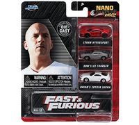 Nano Hollywood Rides Fast & Furious 3-Pack NV-12 Wild Speed Mini Car [Parallel Imports]