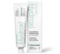 Davids Nano Hydroxyapaite Natural Toothpaste for Sensitivity, Peppermint, Flouride Free, SLS Free, Remineralize Enamel, Gentle Whitening, Toothpaste Squeezer Included, Recycable Metal Tube, 5.25oz