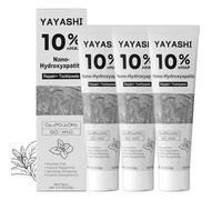 Nano-Hydroxyapatite Toothpaste - 10%-Hydroxyapatite - for Sensitive Teeth, Fluoride Free Whitening Formula, Mint Flavor, for Adult, Kids Oral Care (4.23 Fl Oz (Pack of 3), Mint Flavor)
