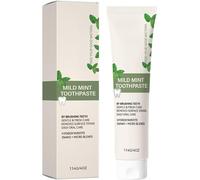 Nano-Hydroxyapatite Toothpaste Mint Flavor,Nano Hydroxyapatite Toothpaste for Teeth Whitening,Fluoride Free Gum Toothpaste for Daily Oral Care,for Sensitive Teeth,114g (1Pcs)