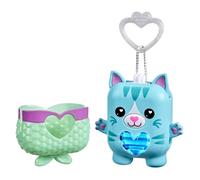 NANO-MALS Pawtricia The Blue Kitty, Electronic Pet Cat, 70+ Responses, Interactive Fidget Toys for Girls & Boys Ages 5+