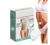 Nano Microneedle Patch,Micro Needle Plasters,Wei-ght Loss Patches,Natural Nano Microneedle Patch Maintains Body Curves,Firming Skin and Body Care Patch,Gentle Soothing Massage,or Women and Men