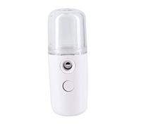 Nano Mister Portable Facial Mist Sprayer Facial Steamer Mini USB Rechargeable for Hydrating Facial Skin Care White Sprays & Mists