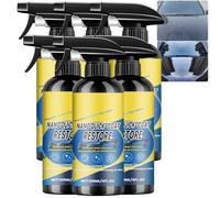 Nano Quick Coat Restore Coating Spray, Advanced 3-in-1 Quick Effect Coating Agent for Cars, Ceramic Coating Spray for Waterless Wash, Paint Protection & High Gloss, Long-Lasting Polish Wax (6PCS)