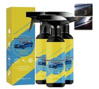 Nano Quick Coat Restore, Quick Effect Coating Agent for Cars, Car Coating Spray, Waterless Wash Coat Wax Polish for Car Care and Paint Repair Long-Lasting Protection, for Cars, Motorcycles (3PCS)