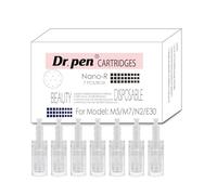 Nano R Replacement Cartridges for Dr. Pen M5 M7 N2 E30 - Gentle Single-Use Nano Beauty Cartridges, Hygienic for Smooth and Refreshed-Looking Skin, Weekly Care Set for Home Use (Nano R, 7 Pack)