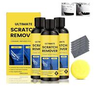 Nano Scratch Remover, Nano Ultimate Scratch Remover Set, with Nano Sparkle Cloth, Car Scratch Repair for Any Car Scratches, Easily & Quick Repair Scratches and Restore Shine (3PC)
