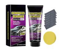 Nano Sparkle Cloth Car Scratch Remover Set,Nano Sparkle Cloth and Car Scratch Repair Paste,2025 New Car Scratch Repair Paste Polishing Wax,Magic Nano Sparkle Cleaning Cloth Car Scratch Remover