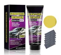 Nano Sparkle Cloth Car Scratch Remover Set, Scratch Remover Kit with Sponge for Vehicles, 2025 New Car Scratch Repair Paste Polishing Wax, Easy to Repair Paint, Marks, Abrasion, Stains