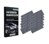 Nano Sparkle Cloth Car Scratches Remover, 12PCS Nano Magic Cloths Scratch Repair Scratch Removal Kit for Cars for Repair Car Paint and Water Spots(Repairing Scratches Requires Restorer)