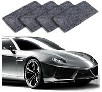 Nano Sparkle Cloth Car Scratches Remover 4 Pack, 2025 Upgrade Nano Sparkle Cloth For Car Scratch, for Small and Medium Scratched on The Surface, with Disposable Gloves