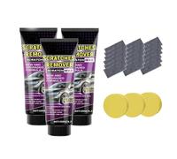Nano Sparkle Cloth for Car Scratches,2025 New Nano Cloth Car Scratch Remover Set,Car Scratch Repair Paste Polishing Wax,Car Scratch Repair Kit with Scratch Wax,Polishing Cloth and Sponge (3)
