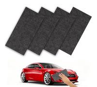 Nano Sparkle Cloth for Car Scratches, 4 Pack 2025 Upgrade Nano Magic Cloth Car Scratch Remover Easy Repair Light Scratches Water Spots All Car Colours