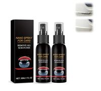Nano Spray for Cars, Scratch Removal Wax, Fast Surface Restore, All Paint Compatibility, Water Repellent Shield, Compact 30ml (2PCS)