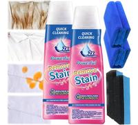 Nano Stains Remover Quick Cleaning Gel,Cleaner Heavy Duty Stain Gels, Cleaner Heavy Duty Stain Gel Non Bleach Laundry Stain,Active Enzyme Laundry Stains Remover,Washing Machine for Most Clothes (2)