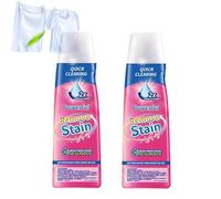 Nano Stains Remover Quick Cleaning Gel, Powerful Household Clothes Stain Remover, 200ml Non Bleach Laundry Stain, Active Enzyme Laundry Stain Remover, Washing Machine For Most Clothes (2pcs)