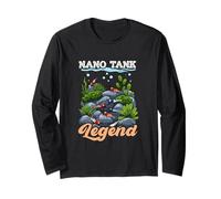 Nano Tank Legend Shrimp Aquascaping Lover Long Sleeve T-Shirt