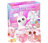 Nano Tape Bubble Kit for Kids with Step-by-Step Video Tutorial, Nano Double Sided Adhesive Gel Grip Traceless Tape, Nano Magic Tape Bubbles