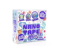 Nano Tape Magic Cute Animals Kit - Arts and Crafts Toys for Children - Nano Tape Bubbles Set - Birthday Presents for Girls - Kawaii Art Project for Kids - Complete Beginners Set