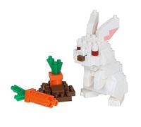 Nanoblock - Animal - Rabbit, Nanoblock Collection Series (Box of 12)