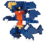 nanoblock Bandai Garchomp Pokemon Model Building Blocks Puzzles For Adults And Kids | Plastic Model Kits With Mini Bricks Make Great Pokemon Gifts For Boys Girls And Adults Age 12+