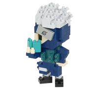 Nanoblock Bandai Kakashi Hatake - Mini Building Block Figure - Construction Game - Kit for Manga Pixel Figure - NBCC137