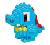 nanoblock Bandai Totodile Pokemon Model Building Blocks Puzzles For Adults And Kids | Plastic Model Kits With Mini Bricks Make Great Pokemon Gifts For Boys Girls And Adults Age 12+