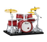nanoblock - Instruments - Pearl Drum Set (MASTERS), Advanced Hobby Series Building Kit