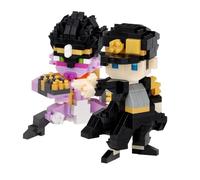 nanoblock - JoJo’s Bizarre Adventure - Jotaro Kujo & Star Platinum Character Collection Series 550 Piece Building Kit