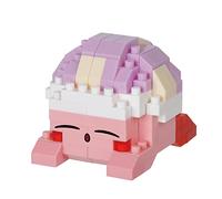 nanoblock Kirby Sleep Model NBCC161 Building Blocks Puzzles For Adults And Kids | Plastic Model Kits With Mini Bricks Make Great Gaming Gifts For Boys Girls And Adults Age 12+
