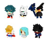 nanoblock - My Hero Academia - My Hero Academia Vol. 3 (Blind Box Complete Set), mininano Series Building Kit, Multi,NAN22435