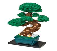 Nanoblock NB039 Bonsai Matsu Toy, Multi