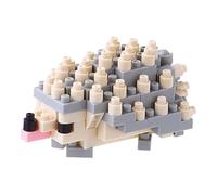 nanoblock NBC-145 Hedgehog Mini Building Block 3D Puzzle Mini Collection Series 120 Pieces Difficulty Level 2 Medium