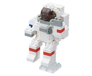 Nanoblock NBC-198 - Astronaut, Miniature 3D Puzzle, 120 Pieces