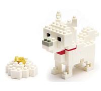 NanoBlock NBC005 "Hokkaido dog" Building Set, White