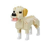 BANDAI Nanoblock Labrador Retriever Model | Nanoblocks Building Blocks Puzzles For Adults And Kids | Build Your Own Plastic Model Kits With Mini Bricks Make Great Gifts For Teens And Adults Age 12+