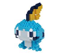 nanoblock NBPM-061 Pokemon Sobble Larméléon Memmeon Building Toy, Multicolored