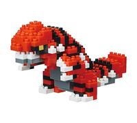 Nanoblock NBPM_062 Pokemon Groudon Building Kit…