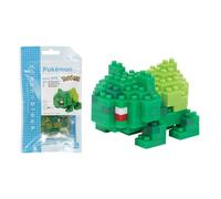 nanoblock NBPM003 Pokemon Bulbasaur, Colourful, Bandai